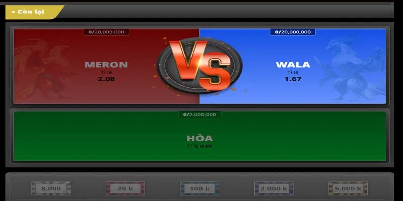 Các hình thức đá gà máu lửa tích hợp tại FO88 