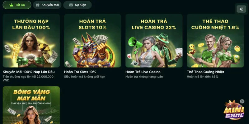 Cơ hội tham gia khuyến mãi hấp dẫn, có 1-0-2