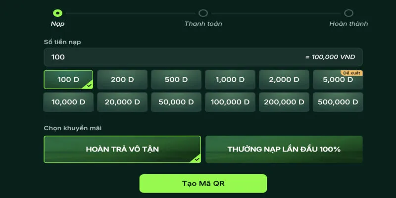 Hướng dẫn cược thủ chi tiết cách nạp tiền FO88